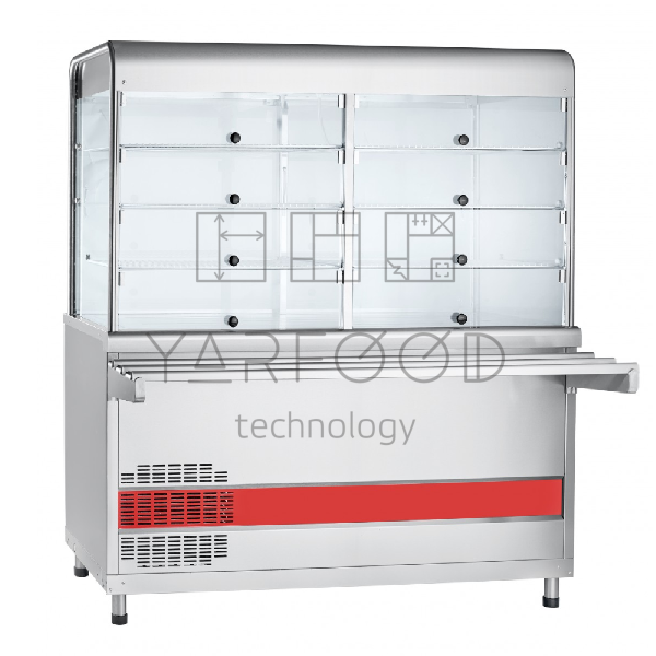 Прилавок холодильный Abat Аста ПВВ(Н)-70КМ-С-01-ОК